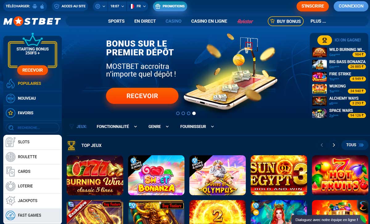 mostbet slot
