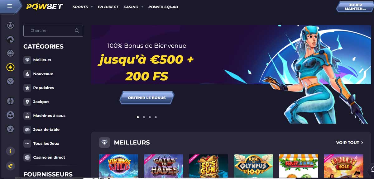 Powbet Casino