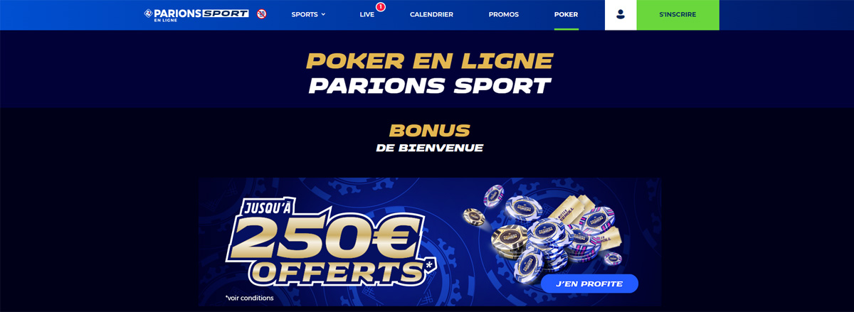 ParionsSports Poker