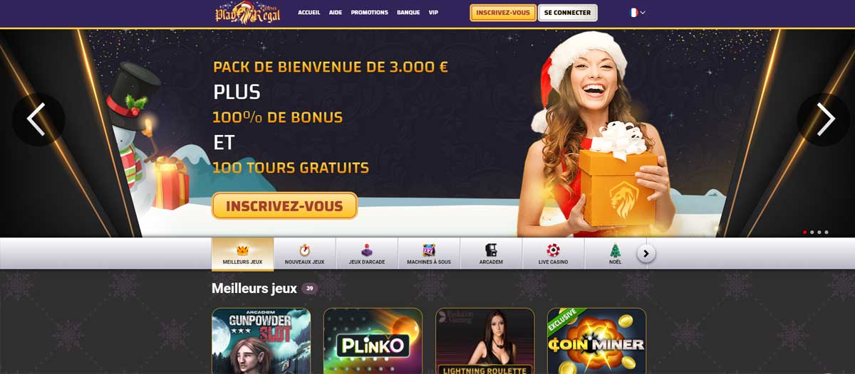 Play Regal Casino Accueil