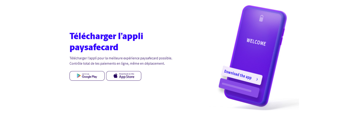 Telecharger l'appli PaySafeCard