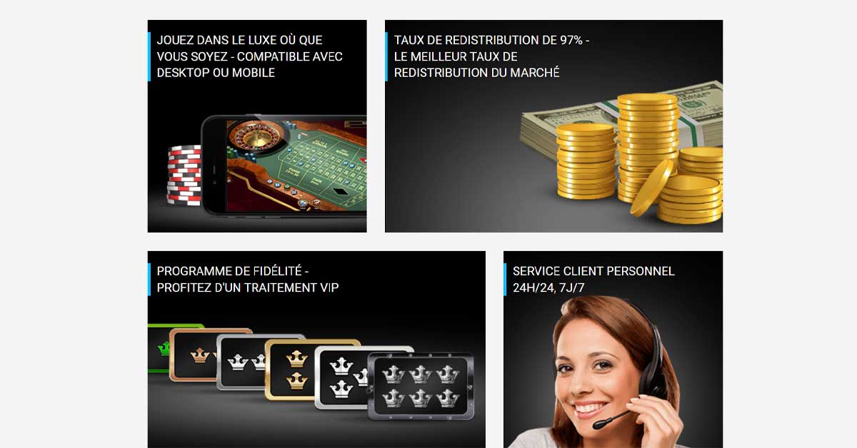 Informations de casino